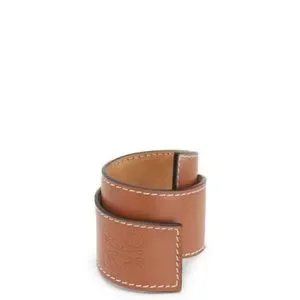 LOEWE ロエベ Jewe Small Slap Bracelet Tan Loewe | Jewelry | Loewe Small Slap Bracelet In Calfskin